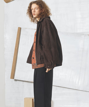 Dress-Fit Sheep Leather Double Rider Jacket