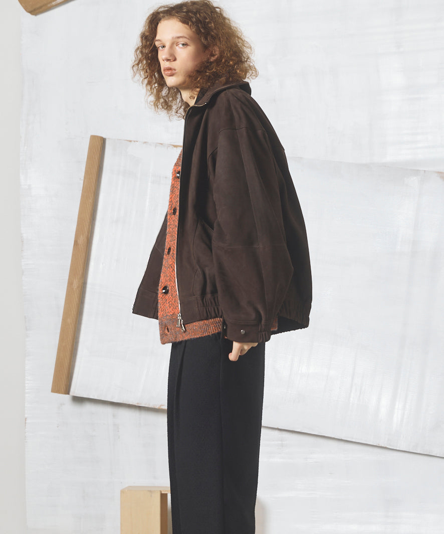 Dress-Fit Sheep Leather Double Rider Jacket