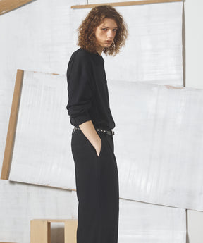 Airy Striped Gabardine Prime-Over Short-sleeved Shirt