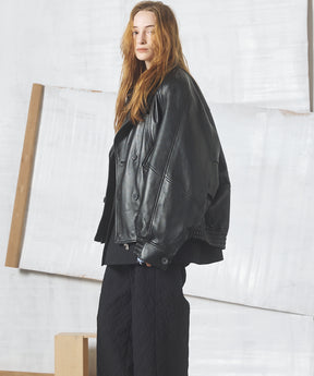 Different Materials Layering Prime-Over Trucker Jacket