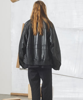 Different Materials Layering Prime-Over Trucker Jacket