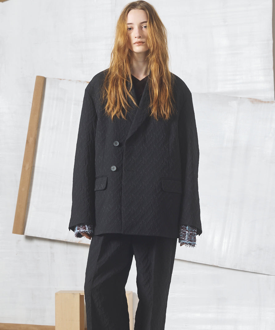 [26AW PRE-ORDER] Butcher Fabric Prime Overside Zip Single Jacket