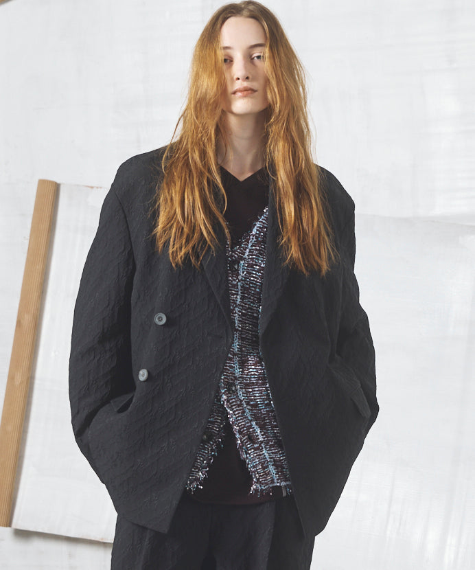 [26AW PRE-ORDER] Butcher Fabric Prime Overside Zip Single Jacket