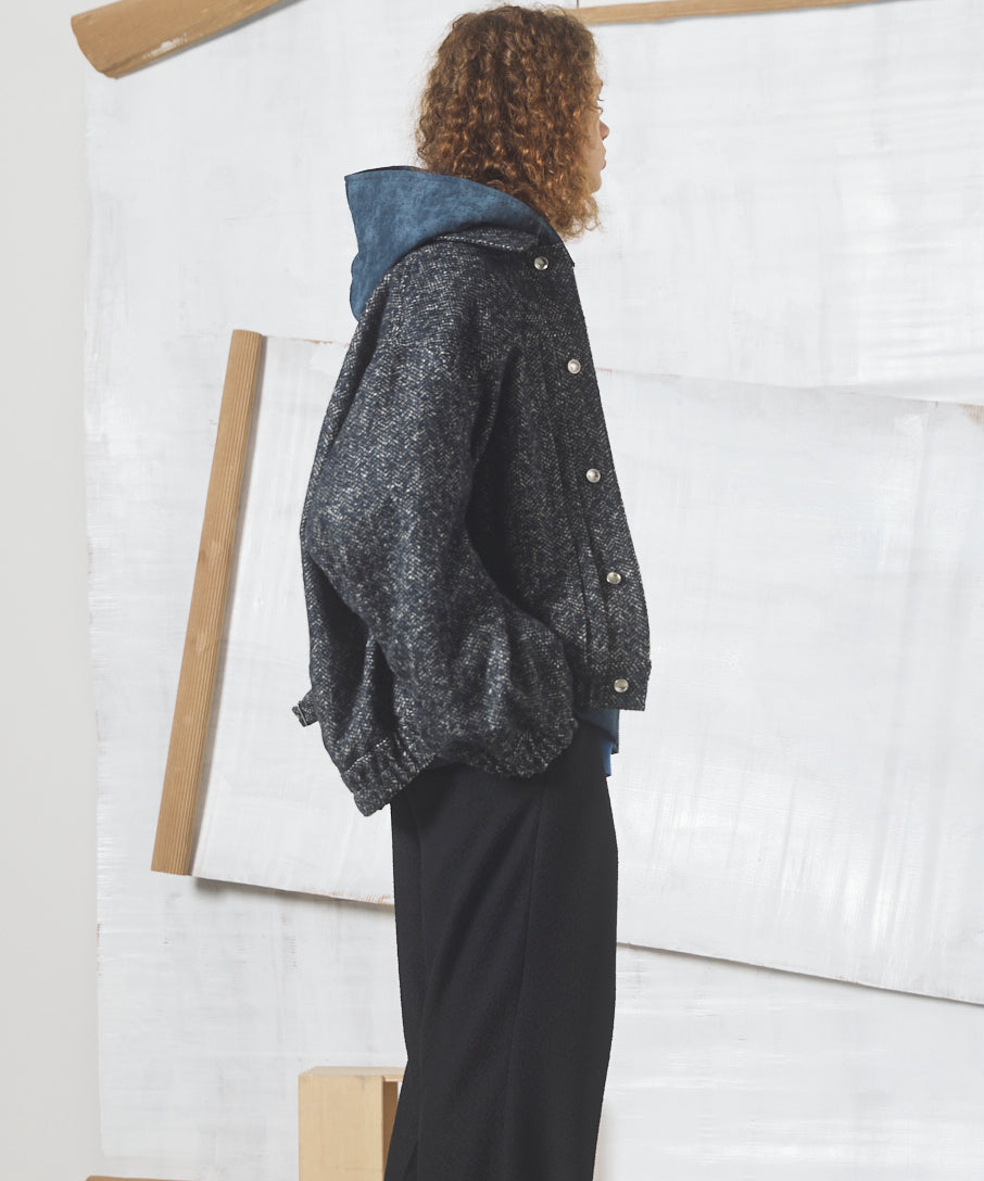 【26AW PRE-ORDER】【イタリアンデッドストックファブリック】プライムオーバートラッカージャケット