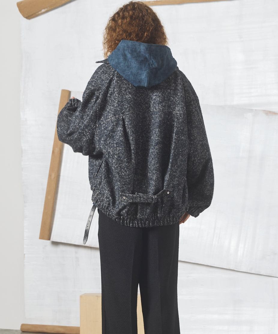 【26AW PRE-ORDER】【イタリアンデッドストックファブリック】プライムオーバートラッカージャケット