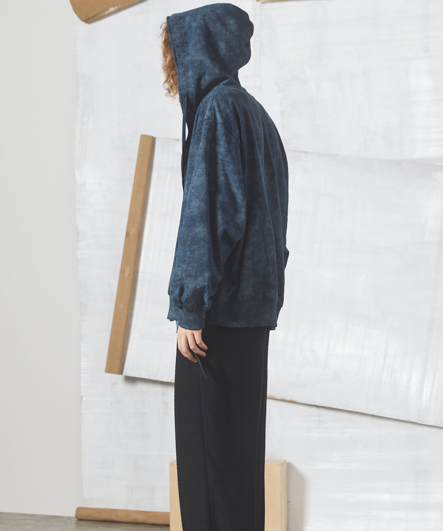 【26AW PRE-ORDER】Distressed Effect Prime-Over ZIP Hoodie