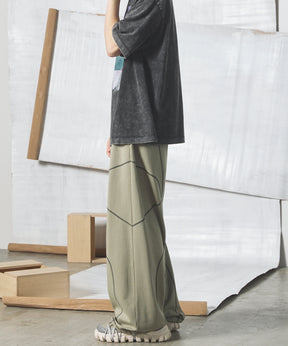 Banana Curve Silhouette Prime-Wide Cargo Trousers