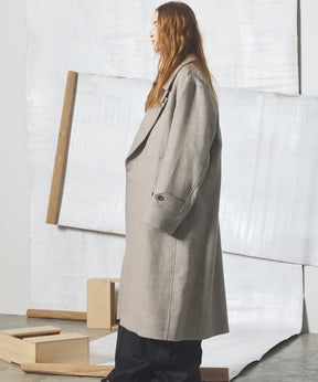 【26AW PRE-ORDER】【イタリアンデッドストックファブリック】プライムオーバーダブルアルスターコート