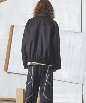 【26AW PRE-ORDER】4 Colors Chambray Washable Wool Prime-Over Blouson