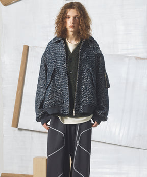 【26AW PRE-ORDER】【Italian Dead Stock Fabric】プライムオーバーA-2フライトブルゾン