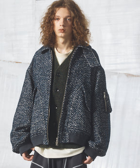 【26AW PRE-ORDER】【Italian Dead Stock Fabric】プライムオーバーA-2フライトブルゾン