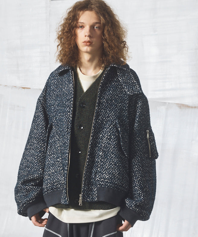 【26AW PRE-ORDER】【Italian Dead Stock Fabric】プライムオーバーA-2フライトブルゾン