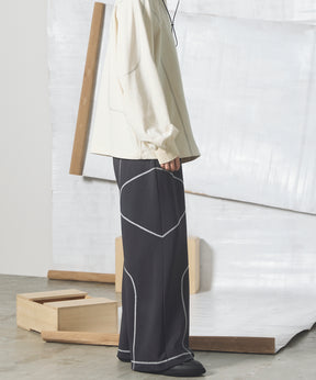 Banana Curve Silhouette Prime-Wide Cargo Trousers