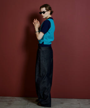 【26AUTUMN PRE-ORDER】Polo Layered Knit