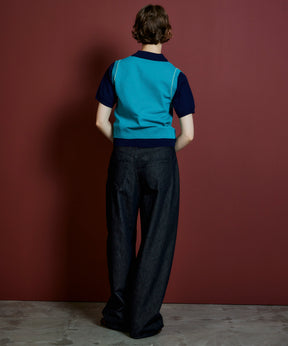 【26AUTUMN PRE-ORDER】Polo Layered Knit