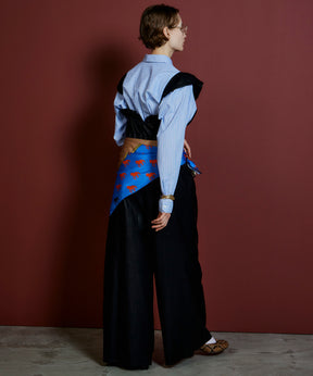 【26AUTUMN PRE-ORDER】Vegan Leather Frill Rompers