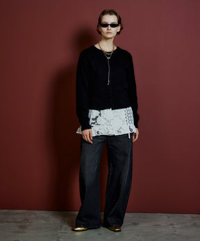 【26AUTUMN PRE-ORDER】Lace Apron Tunic