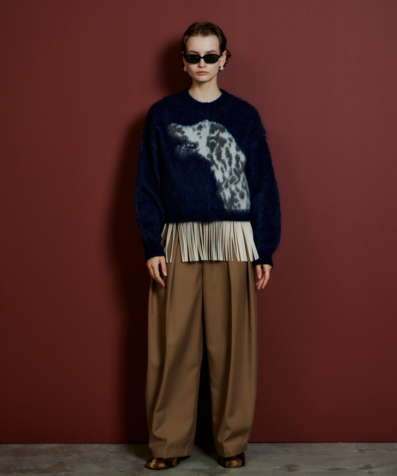 【26AUTUMN PRE-ORDER】Dalmatian Knit Cardigan