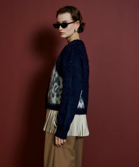 【26AUTUMN PRE-ORDER】Dalmatian Knit Cardigan