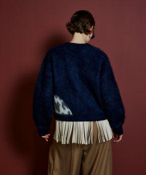 【26AUTUMN PRE-ORDER】Dalmatian Knit Cardigan