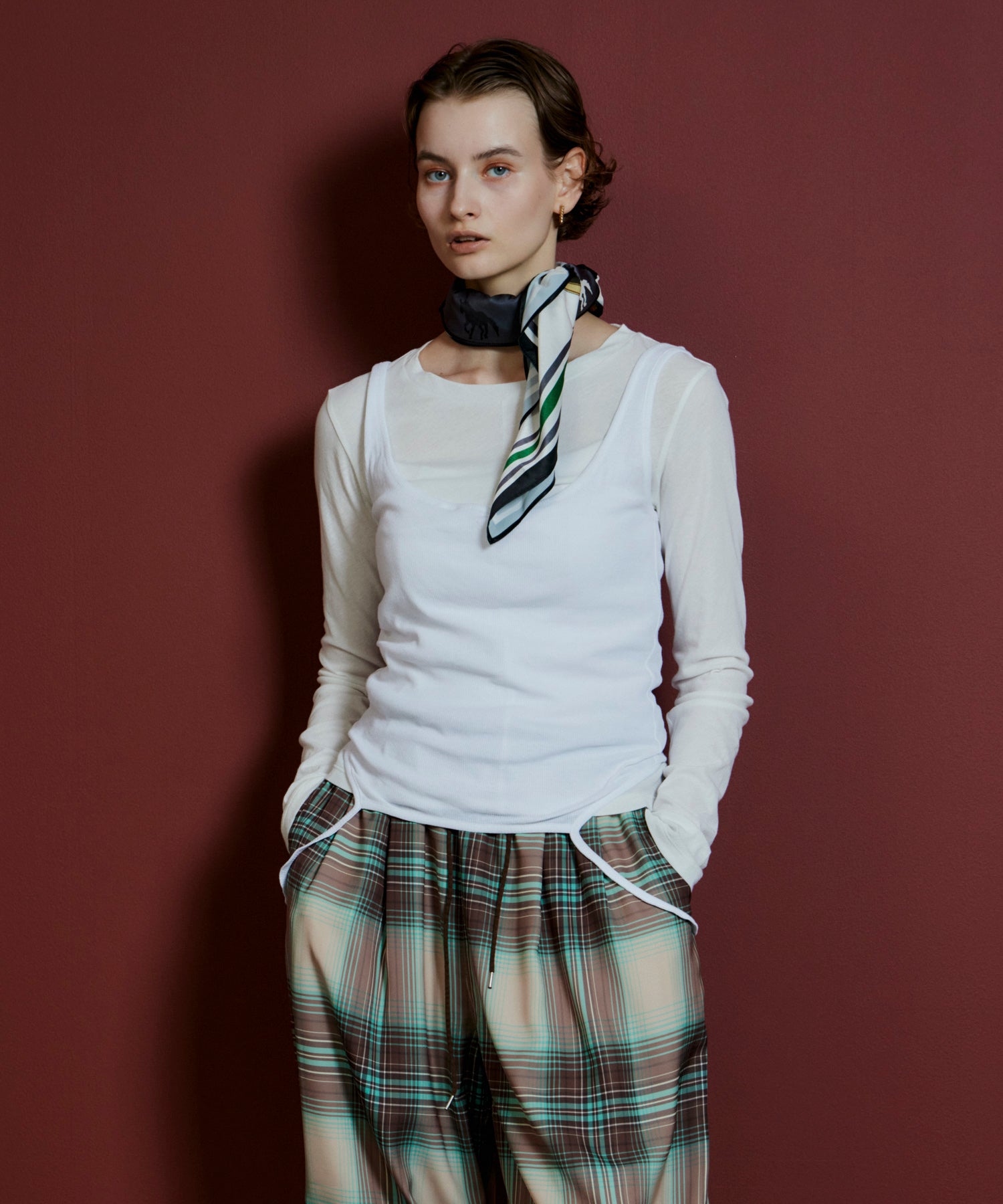 【26AUTUMN PRE-ORDER】Layered Sheer Top