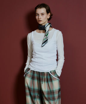【26AUTUMN PRE-ORDER】Layered Sheer Top