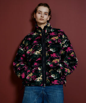 【26AUTUMN PRE-ORDER】Multi-Fabric Boa Blouson