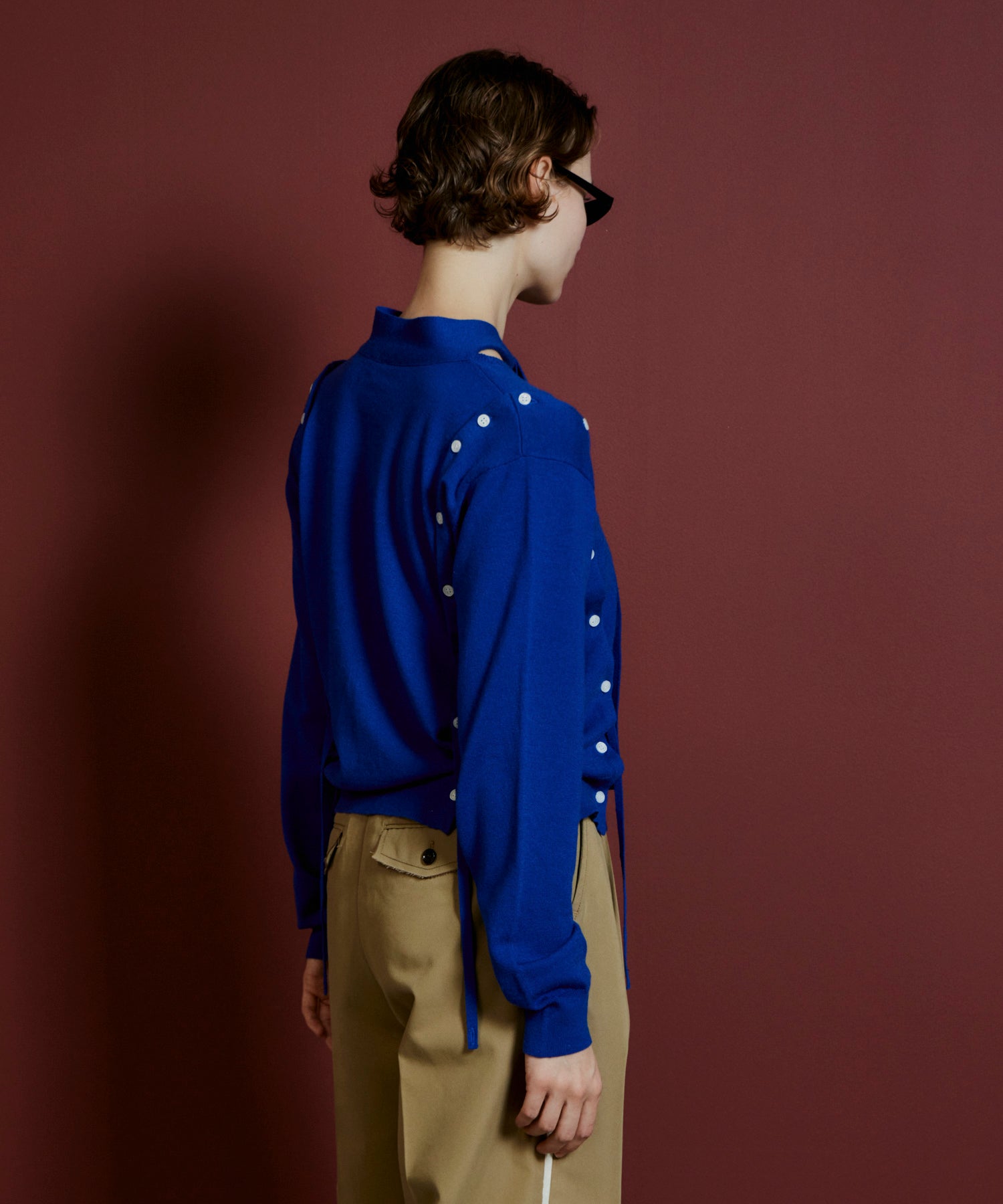 【26AUTUMN PRE-ORDER】Bow-Tie Crew Cardigan