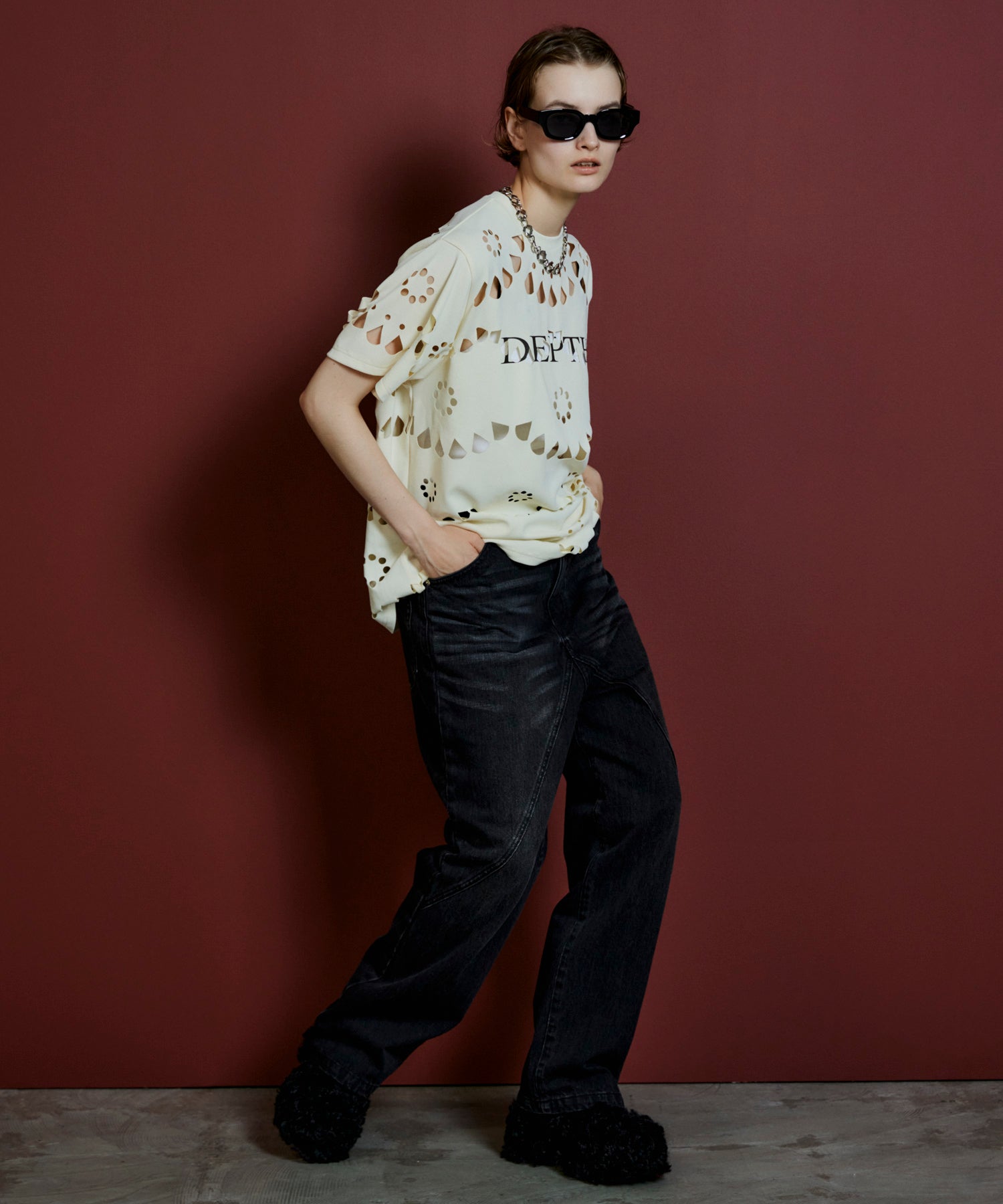 【26AUTUMN PRE-ORDER】Low-Waist Loose Denim