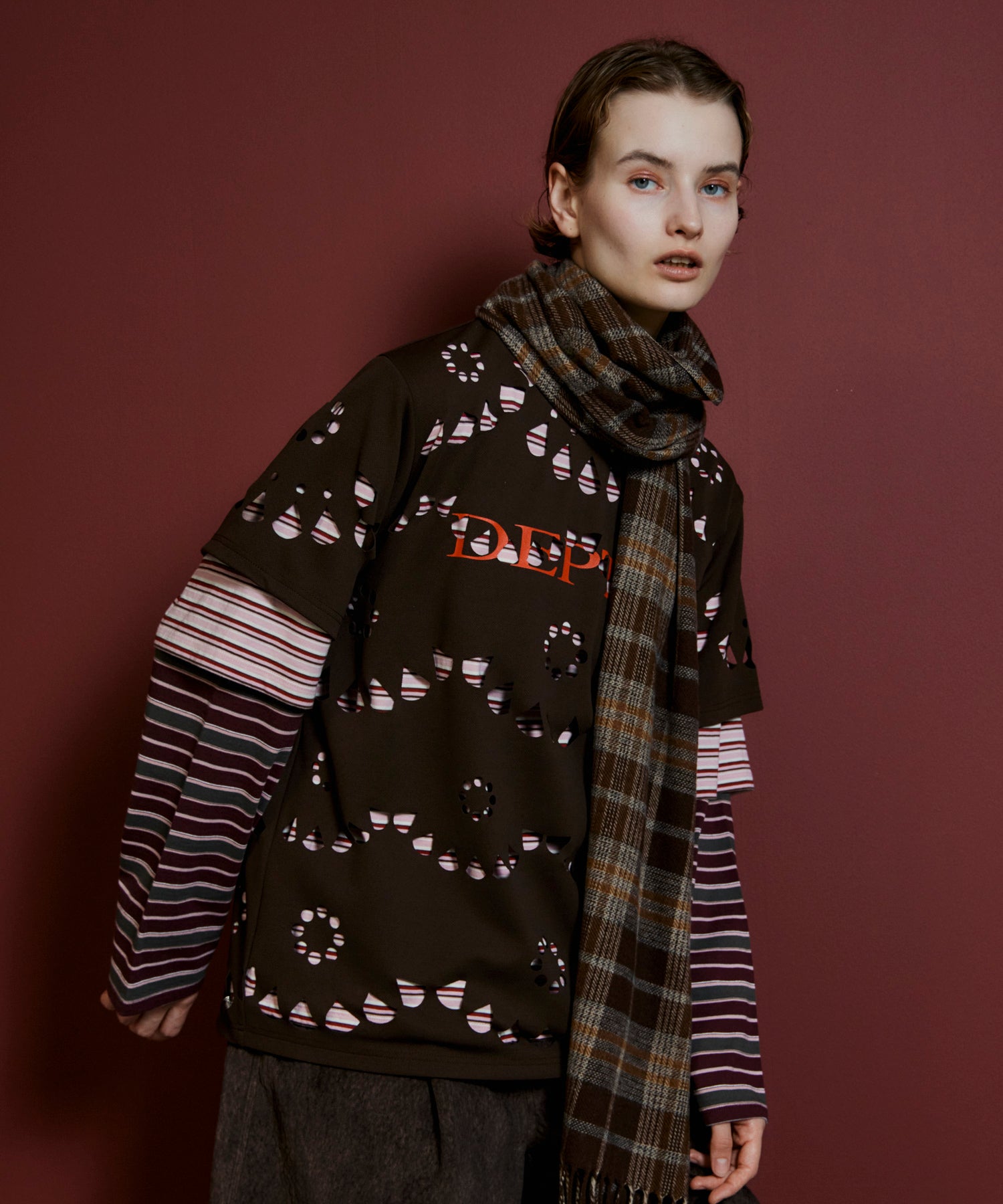 【26AUTUMN PRE-ORDER】Check Scarf