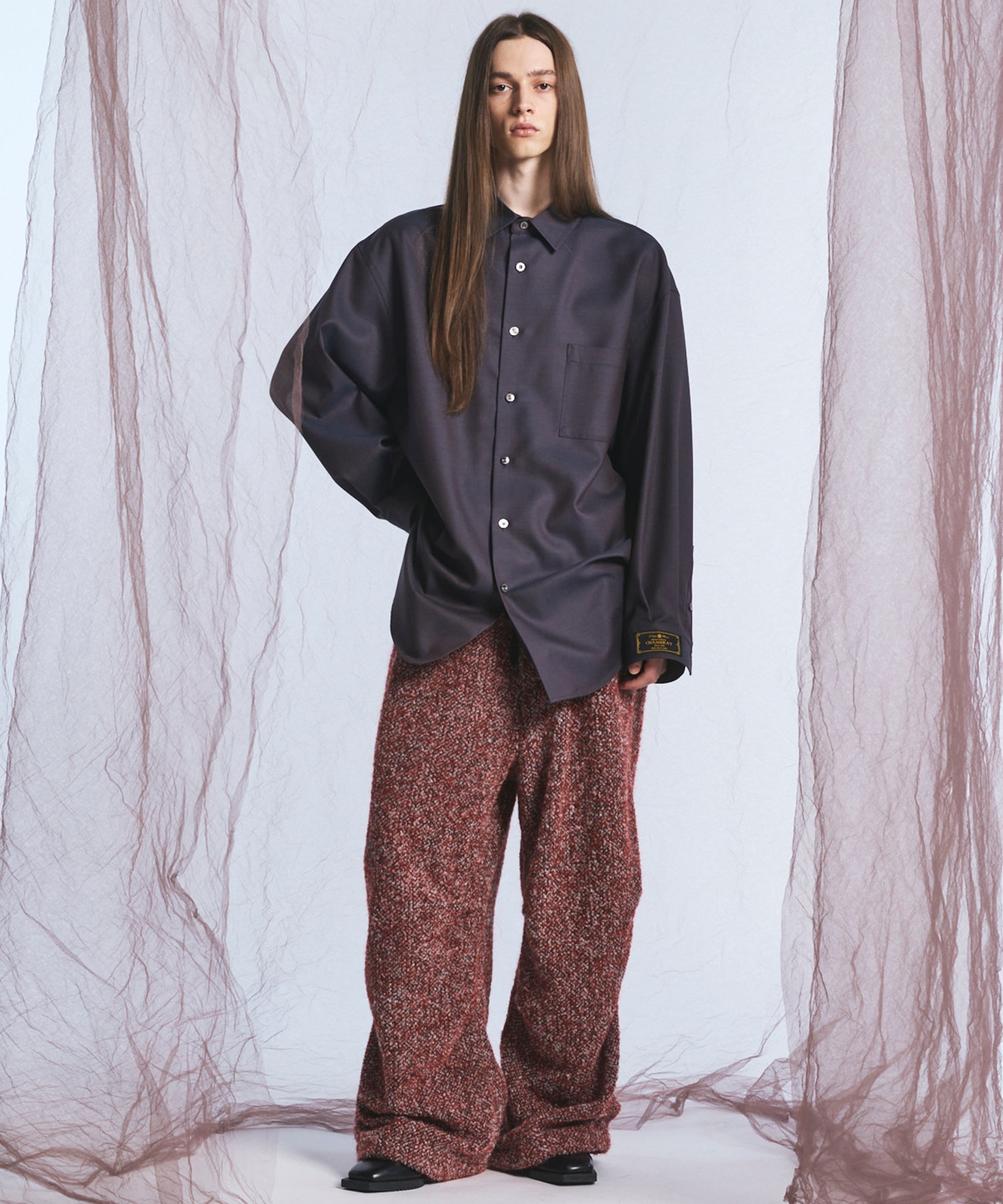 【26AW PRE-ORDER】【Italian Dead Stock Fabric】プライムワイドリラックススノーパンツ