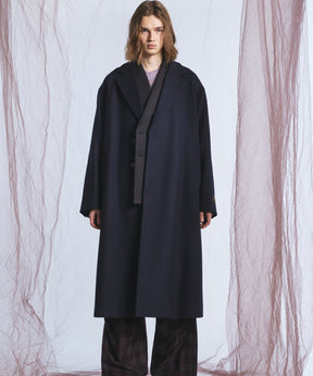 【26AW PRE-ORDER】Super170'sプライムオーバーメルトンチェスターコート