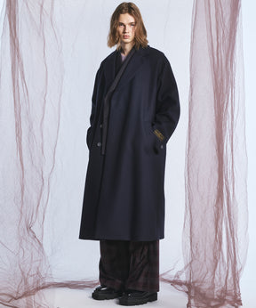 【26AW PRE-ORDER】Super170'sプライムオーバーメルトンチェスターコート