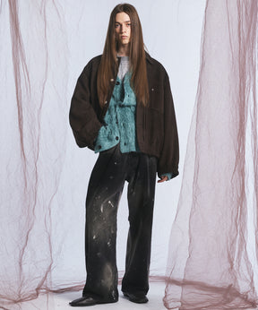 Dress-Fit Sheep Leather Double Rider Jacket