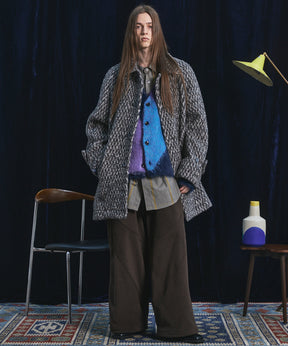【26AW PRE-ORDER】【イタリアンデッドストックファブリック】プライムオーバーレギュラーカラーシャツコート