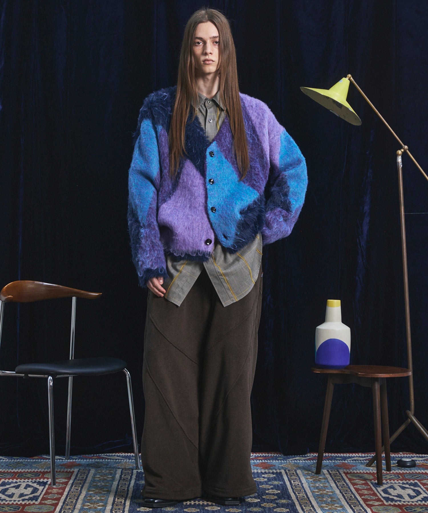 【26AW PRE-ORDER】【イタリアンデッドストックファブリック】プライムオーバーレギュラーカラーシャツコート