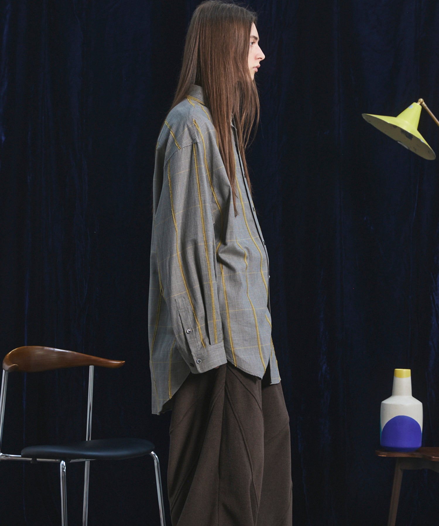【26AW PRE-ORDER】【イタリアンデッドストックファブリック】プライムオーバーレギュラーカラーシャツコート