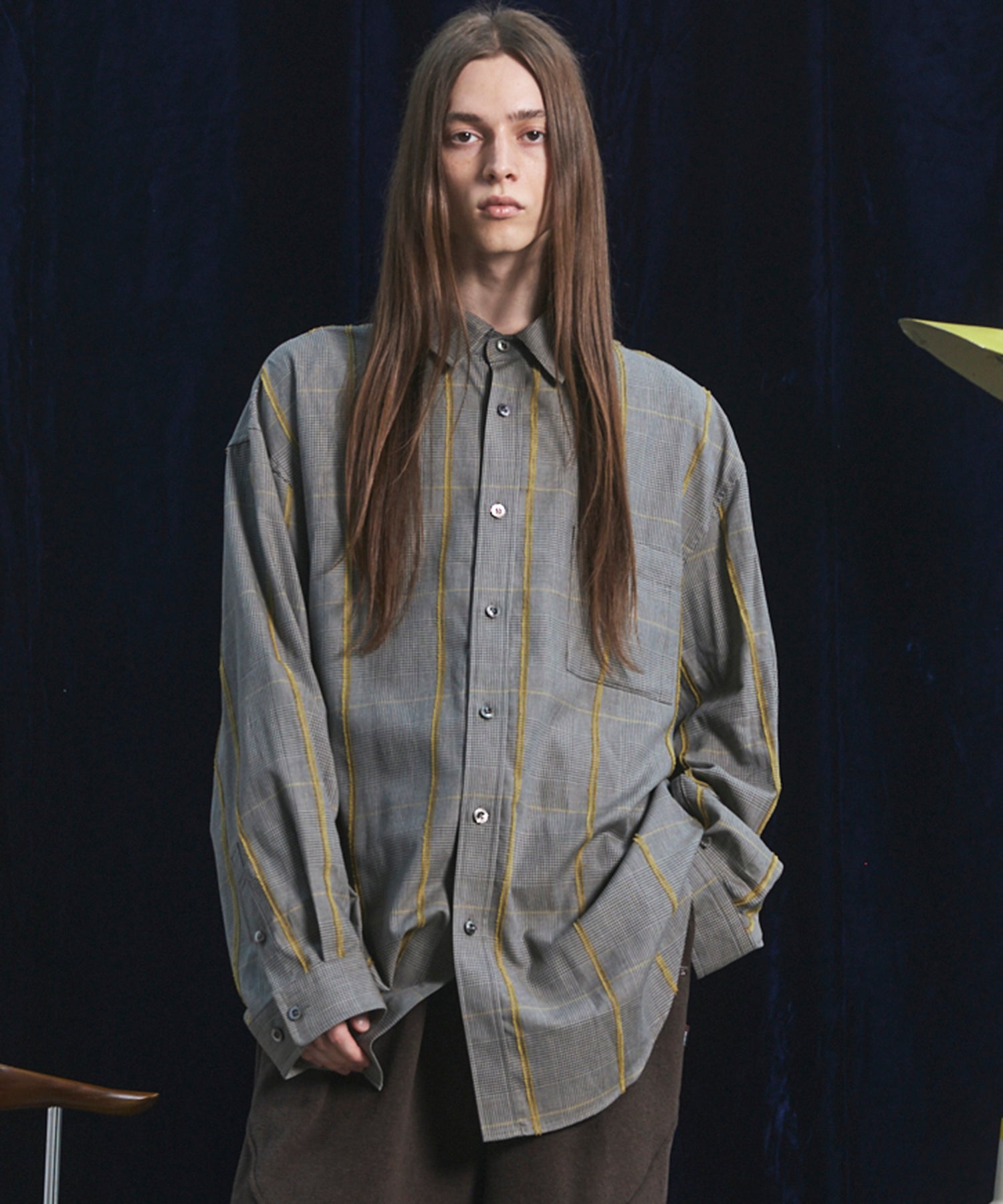 【26AW PRE-ORDER】【イタリアンデッドストックファブリック】プライムオーバーレギュラーカラーシャツコート