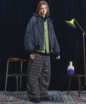 【26AW 預購】Cargo Pocket 鴨布料 Prime-Over 拉鏈連帽外套襯衫式夾克