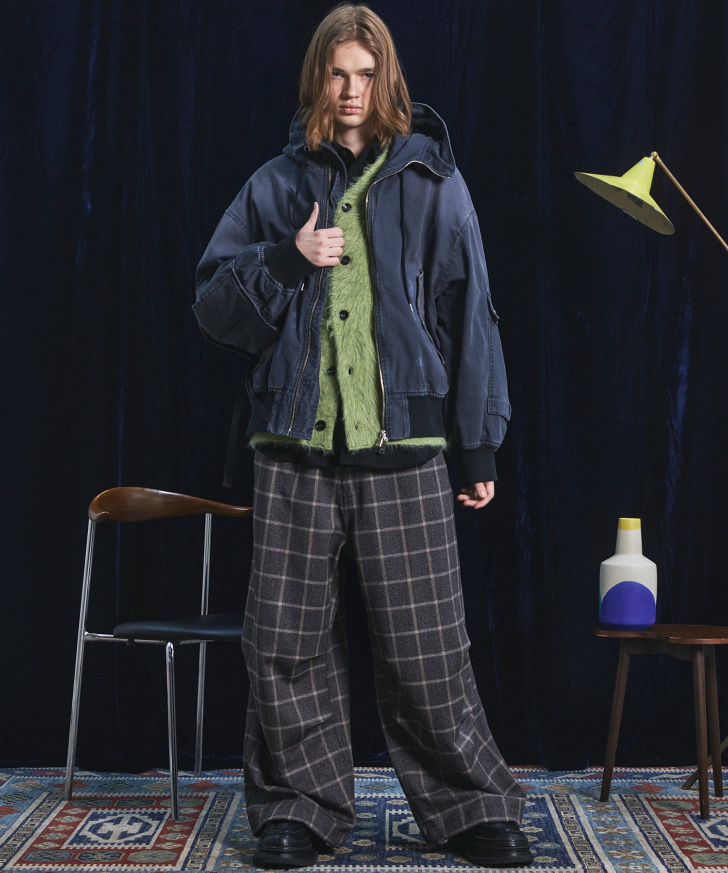 【26AW PRE-ORDER】【Italian Dead Stock Fabric】プライムワイドリラックススノーパンツ