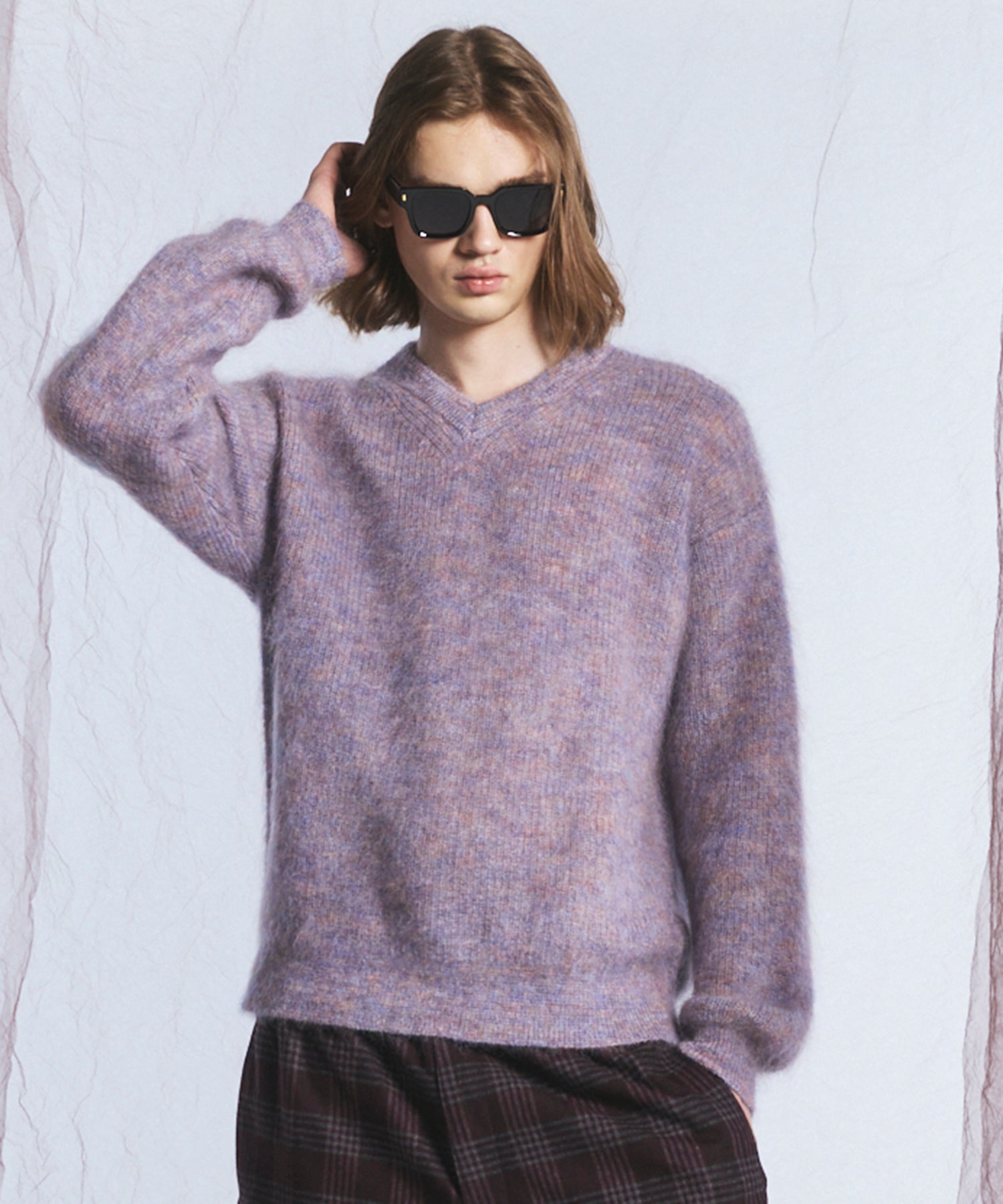 [26SS PRE-ORDER] Airy Striped Gabardine Prime-Over Short-sleeved Shirt