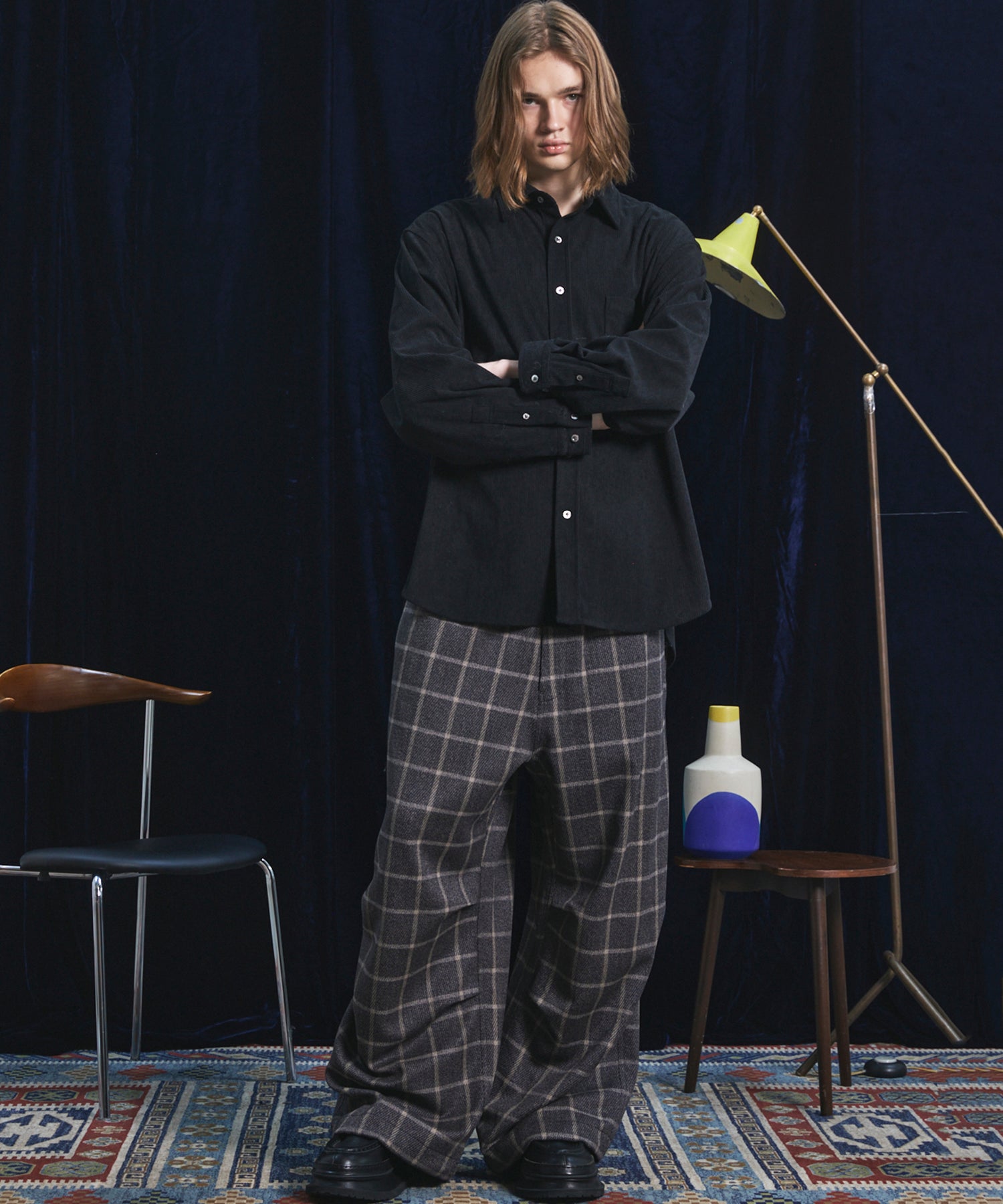 【26AW PRE-ORDER】【Italian Dead Stock Fabric】プライムワイドリラックススノーパンツ