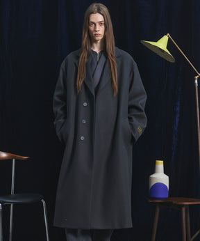 【26AW PRE-ORDER】Super170'sプライムオーバーメルトンチェスターコート