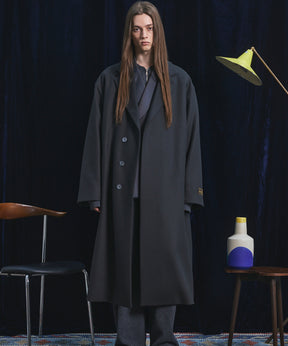 【26AW PRE-ORDER】Super170'sプライムオーバーメルトンチェスターコート