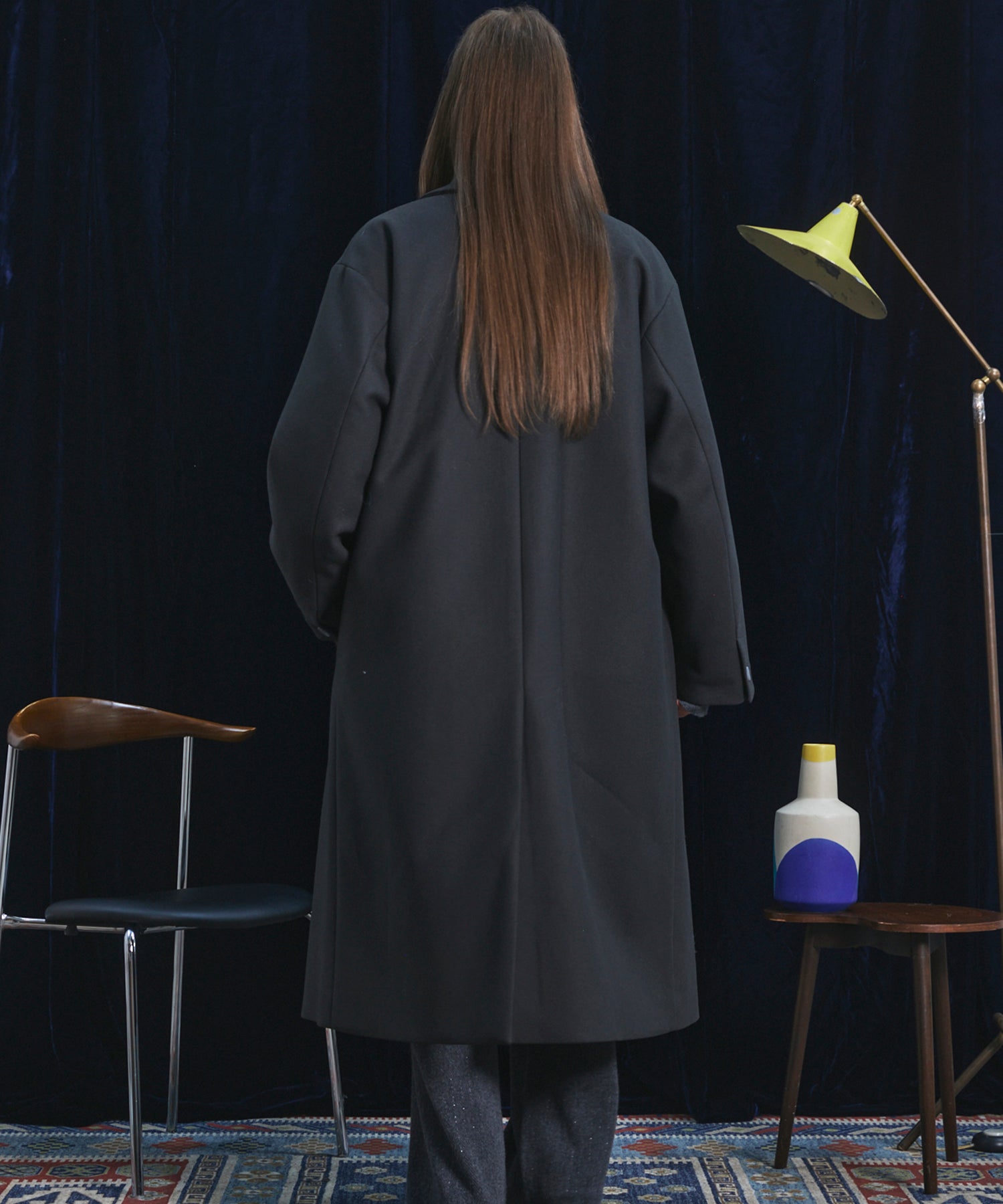 【26AW PRE-ORDER】Super170'sプライムオーバーメルトンチェスターコート