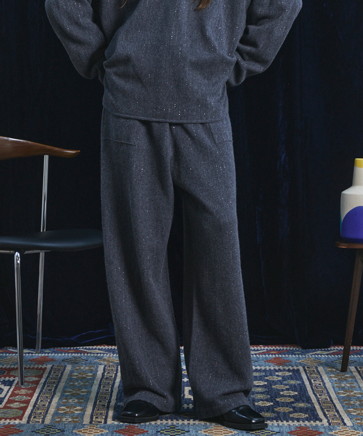 【26AW PRE-ORDER】부처 패브릭 프라임 와이드 원탁스 럭스