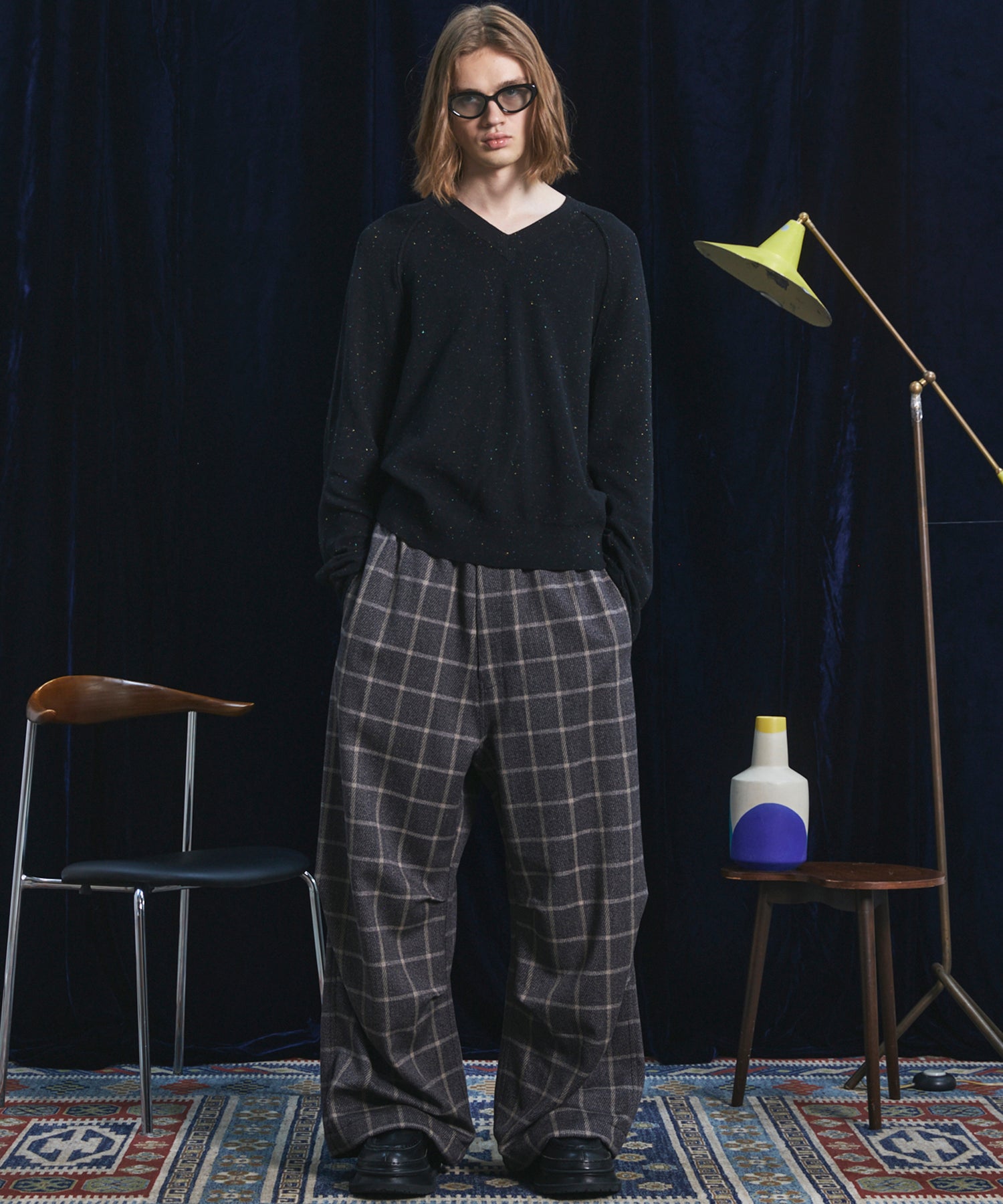 【26AW PRE-ORDER】【Italian Dead Stock Fabric】プライムワイドリラックススノーパンツ