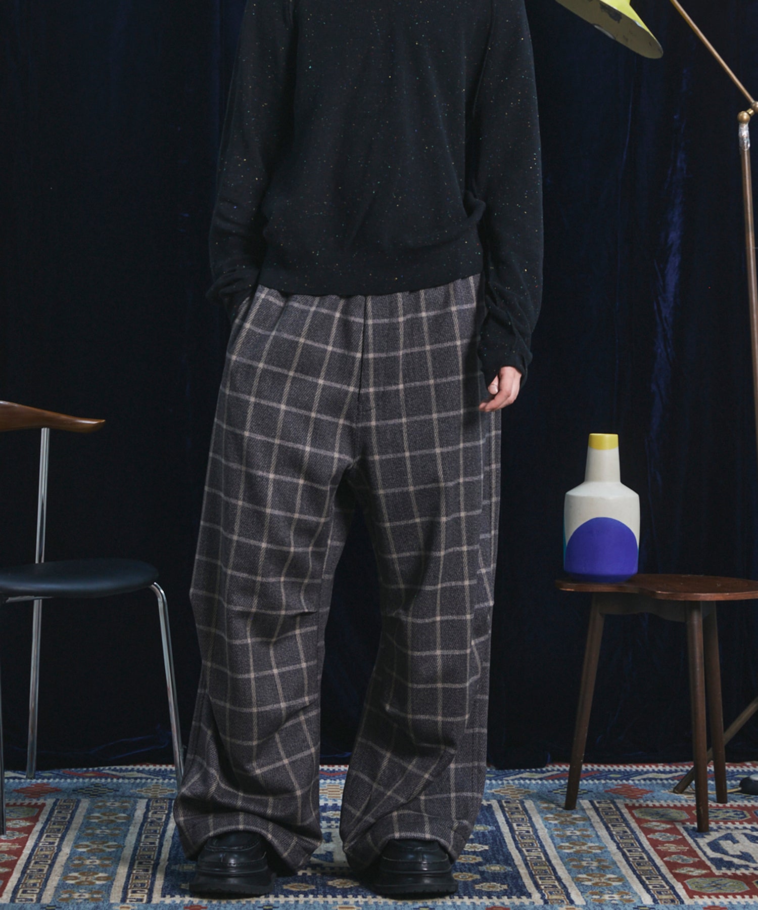 【26AW PRE-ORDER】【Italian Dead Stock Fabric】プライムワイドリラックススノーパンツ