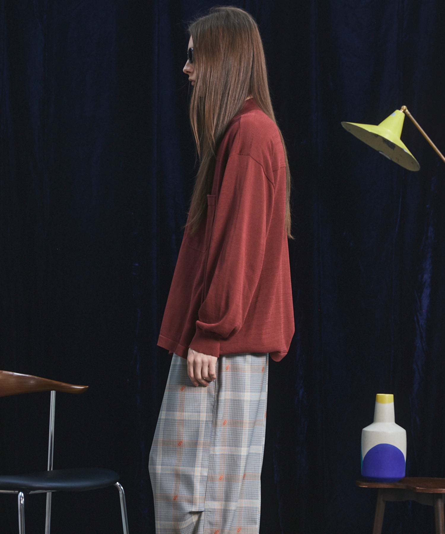 [26SS PRE-ORDER] Airy Striped Gabardine Prime-Over Short-sleeved Shirt