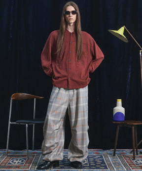 【26AW PRE-ORDER】【Italian Dead Stock Fabric】プライムワイドリラックススノーパンツ